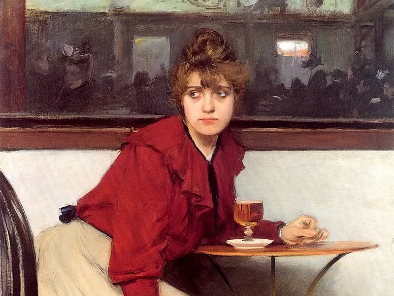 1866-Ramon Casas i Carbò - Al Moulin de la Galette - Monestir de Montserrat